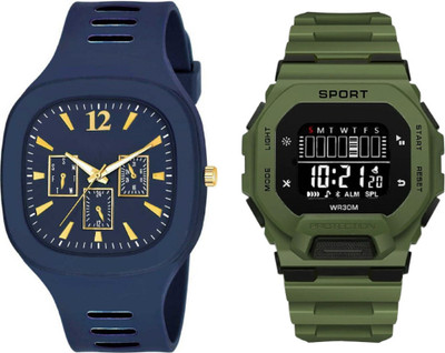 Brostin High Quality Analog-Digital Men's Combo Watches Analog-Digital Watch  - For Men