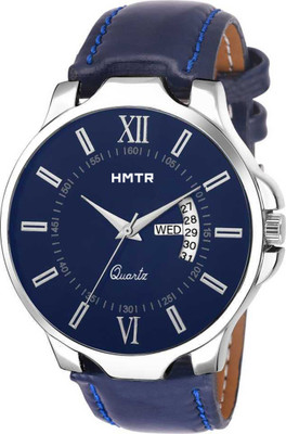 HMTr HMTr-6057-BLUE DAY AND DATE WORKING Analog Watch  - For Men