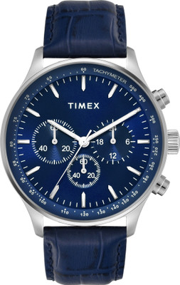 TIMEX Chronograph, Blue Dial Analog Watch  - For Men