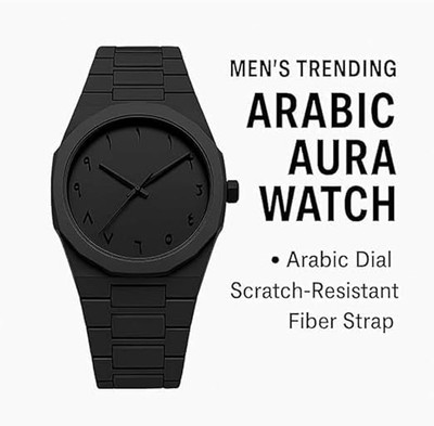 Glowme Arabic Numeral GLOWME Arabic Luxe Series Analog Watch  - For Men
