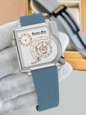 DoubleRun Analog Watch  - For Men