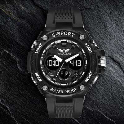 LOIS CARON LCDA8002 Endurance Series Digital analog Sports watch Analog-Digital Watch  - For Men