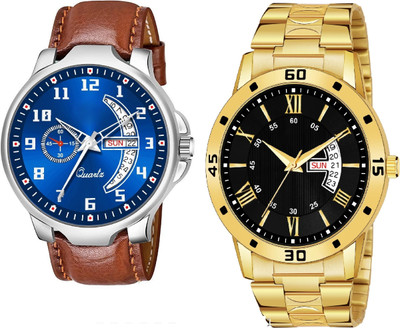 Caihong BRN-4-AND-GOLD-24 Analog Watch  - For Men