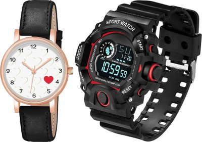 exactor Premium Stylish Casual & Formal Wear Watch Analog-Digital Watch  - For Boys & Girls