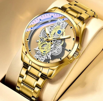 Skeleton Analog Watch  - For Men