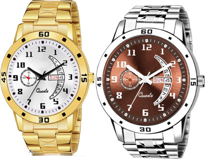 Caihong GOLD-19-AND-SLV-18 Analog Watch  - For Men