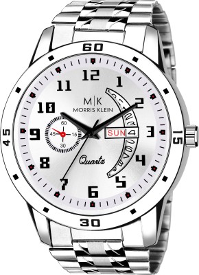 MORRIS KLEIN MK-2018 Trending Day & Date Series Stainless Steel Chain for Boy Analog Watch  - For Men