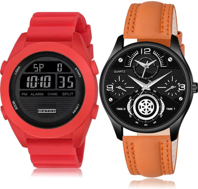 TIMETRANSELEVATE DG84-BA157 Analog-Digital Watch  - For Men
