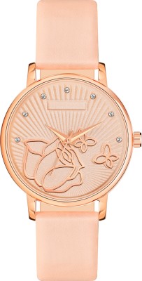 Zabby Allen ZB-3002 Peach Latest Premium Quality Designer Women Analog Watch  - For Girls