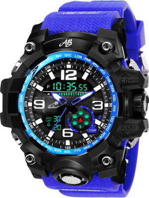 AB Collection AB-1005 Scratch & Shock Resistant Multifunctional Analog Watch  - For Men