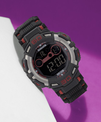 SONATA NP77009PP01 SF Ocean Series Digital Watch  - For Men