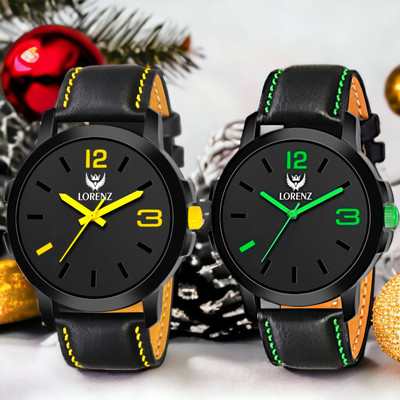 LORENZ MK-63W13K Lorenz 2 Analog Watches Combo for Men | Watch for Boys | 63W13K Analog Watch  - For Men