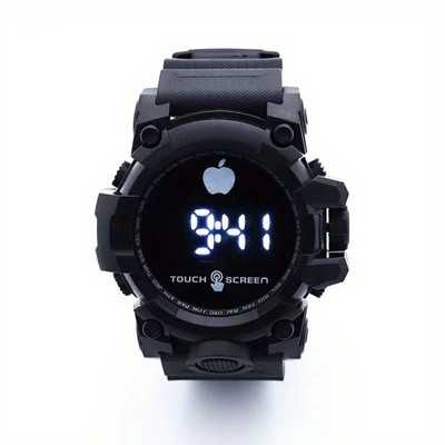 Prozo Round Touch Digital Smart Watch Led Touch Display Watch Waterproof Sports Digital Watch  - For Boys
