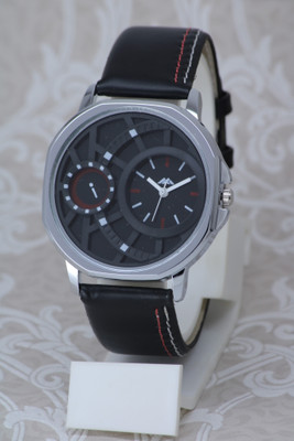ZANZEER High Quality Solid Dial Unique Design Attractive Leather Belt High Quality Solid Dial Unique Design Attractive Leather Belt Analog Watch  - For Men