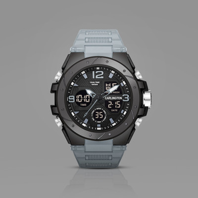 Carlington Endurance 9105 Grey Endurance Series Analog-Digital Watch  - For Men