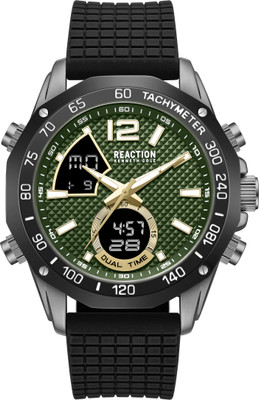 Kenneth Cole Reaction New Collection Green Round Dial Analog-Digital Watch  - For Men