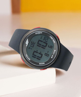 SONATA 77098PP01 SF Analog-Digital Watch  - For Men