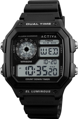 INVICTA DIGITAL ESSENTIALS Activa By Invicta Black Dial Digital Watch  - For Men