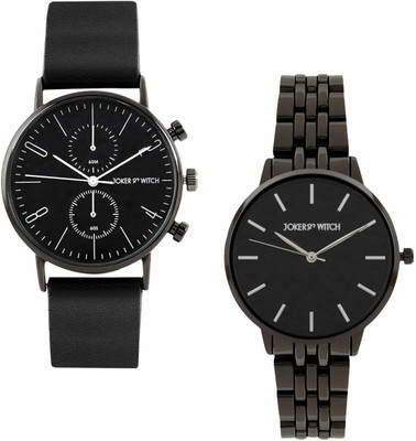 Joker & Witch Beany & Bubby Couple Watches Analog Watch  - For Couple