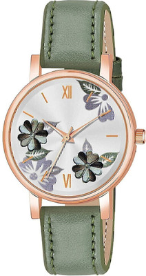 SHURAI Girl royal green watch Quartz Watch Bracelet Watches Luxury Watch Gift Box For Girls Analog Watch  - For Girls