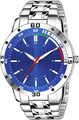 MAHAKAPI Daily Wear Formal Stainless Steel Every day wear Black Dial with Stainless Steel Strap -Bracelet Watch Analog Watch  - For Men