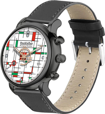 DoubleRun Analog Watch  - For Men