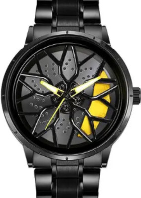 JARURATI STORE Men’s Rotating Wheel Dial Analog Watch A22 Rotating Analog Watch-22 Analog Watch  - For Men