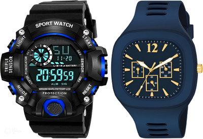 Keep n Touch Analog-Digital Watch  - For Men