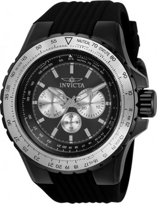 INVICTA Aviator Aviator Quartz Black Dial Analog Watch  - For Men