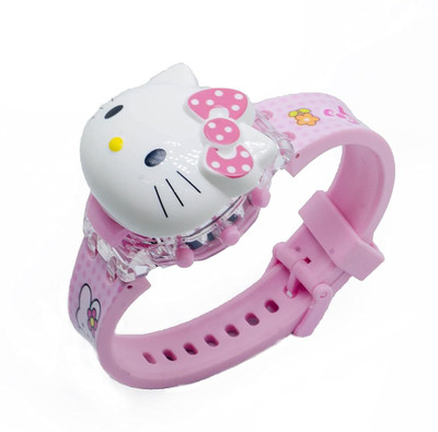 SHREESHAYAMTRADER Hello Kitty Watch For Grils Digital Watch  - For Girls