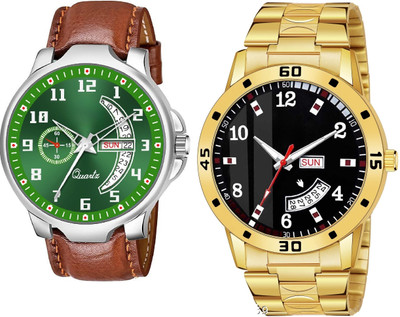 Caihong BRN-6-AND-GOLD-7 Analog Watch  - For Men