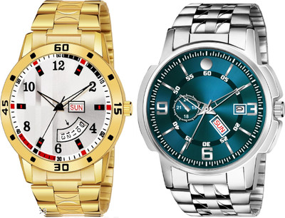 Caihong GOLD-8-AND-SLV-11 Analog Watch  - For Men