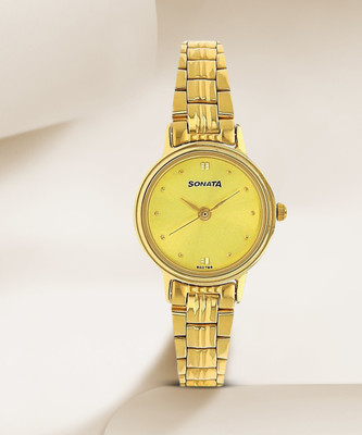 SONATA NP8096YM02 Analog Watch  - For Women