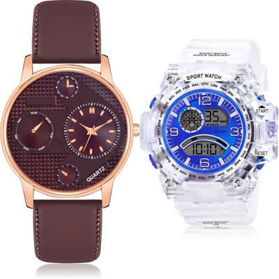 TIMETRANSELEVATE BM29-BC32 Analog-Digital Watch  - For Men