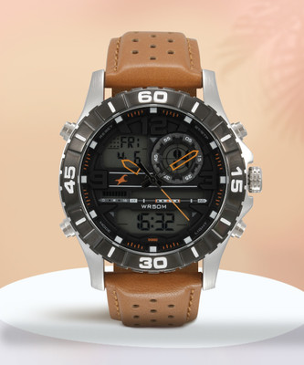 Fastrack NP38035SL04 Metal Digitals Analog-Digital Watch  - For Men