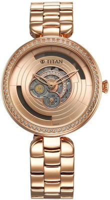 Titan Ladies Purple Analog Watch  - For Women