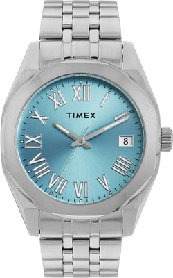 TIMEX TWEG296SMU03 Timex Tiffany Blue Round Dial Analog Watch  - For Men