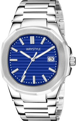 WRYSTYLE WRYSTYLE Men's Analog Watch, 42mm Square Dial with Date Display Analog Watch  - For Men