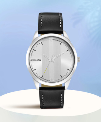 SONATA 7146SL01 IAF Gents Analog Watch  - For Men