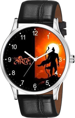 just like rama God Ram Stylish Leathers Strap watches Analog Watch  - For Boys