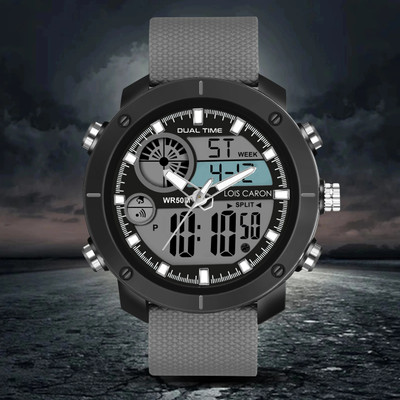 LOIS CARON LCDA8018 Endurance Series Digital analog Sports watch Analog-Digital Watch  - For Men