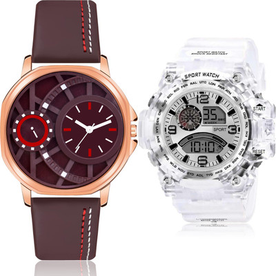 TIMETRANSELEVATE BM48-BC31 Analog-Digital Watch  - For Men