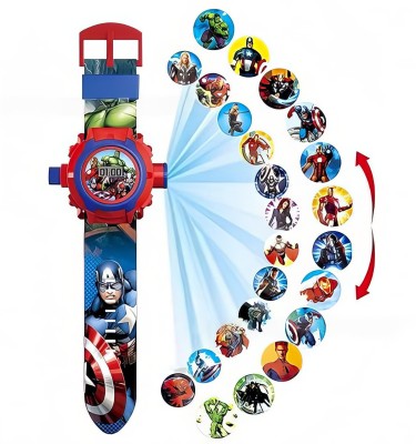 NIBS Marvel Avengers Digital Watch For 3+ Years Boys and Girls Marvel Avengers Digital Watch  - For Boys & Girls