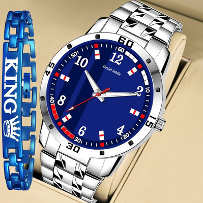EVRGLOW KING-BLACK-RB-03 NO Analog Watch  - For Men