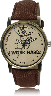 LOREM LR29 Inspirational Messages Series Analog Watch  - For Men