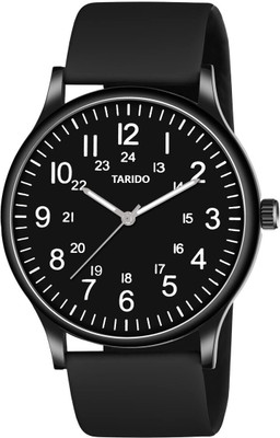 Tarido Analog Watch- Black smart strap watch for men&boys Analog Watch  - For Men & Women