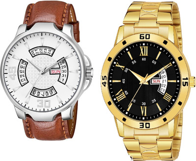 Caihong BRN-22-AND-GOLD-24 Analog Watch  - For Men
