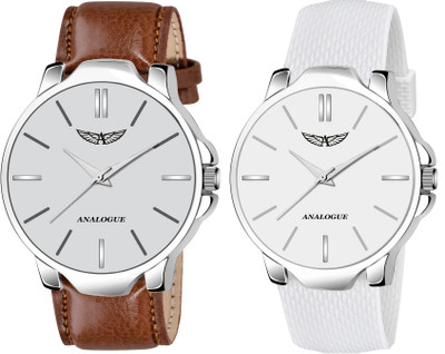 ANALOGUE Combo of 2 | Synthetic Leather Straps | 1 Year Warranty | Boys Series Combo of 2 | Synthetic Leather Straps | 1 Year Warranty | Boys Series Analog Watch  - For Men