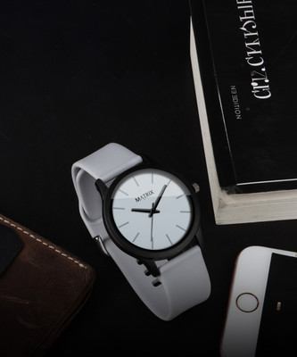 MATRIX Softest Silicone Strap Minimalist Series 2 Hand Analog Watch  - For Men & Women