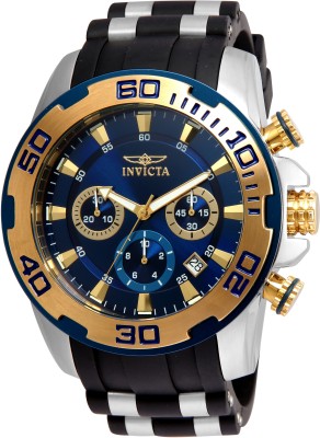 INVICTA 22339 Invicta Pro Diver Quartz Blue Dial Analog Watch  - For Men